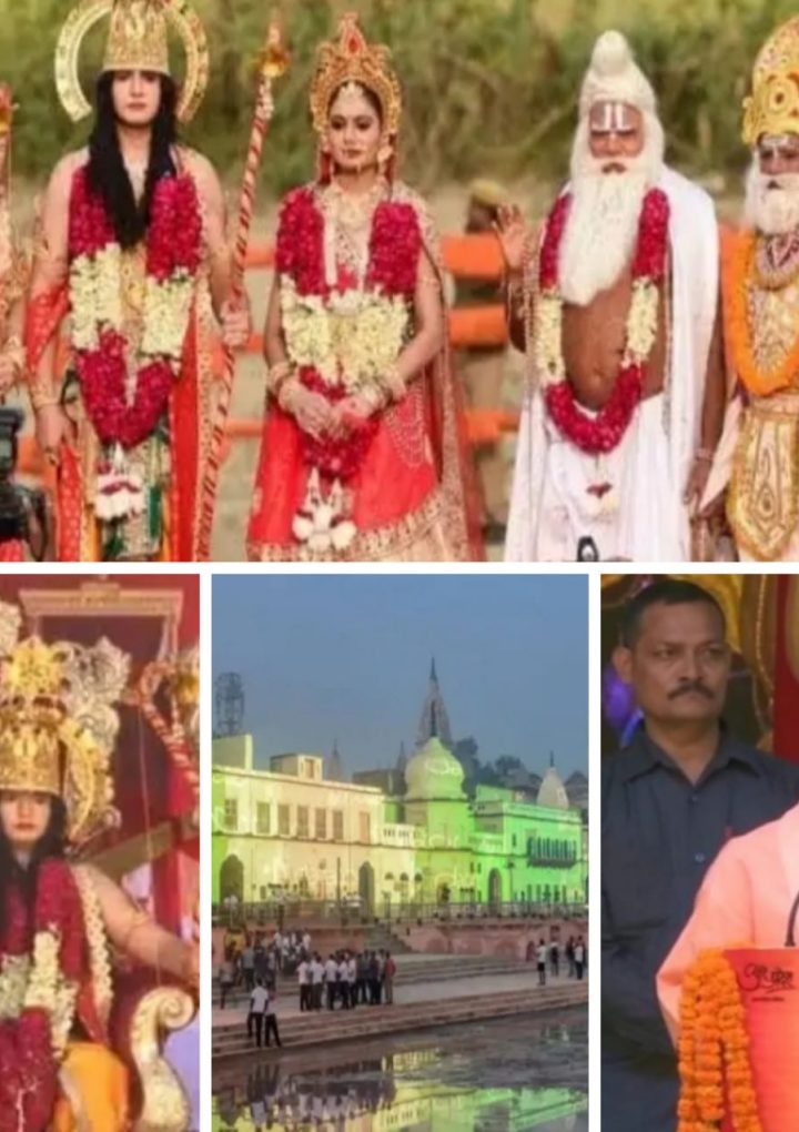 अयोध्या दीपोत्सव में बना पाँच लाख इंक्यावन हजार दीपक जलाने का रिकॉर्ड