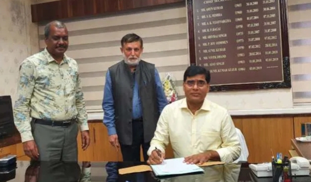 आरपी मंडल ने आज सम्हाला चीफ सिकरेट्री का पदभार