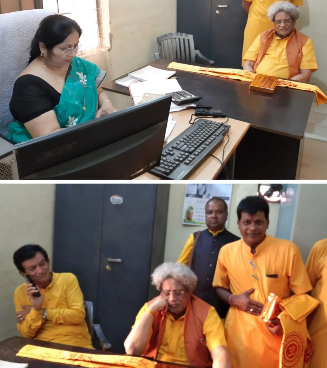 अल्प प्रवास पर दुर्ग पहुँचे प्रणव पंड्या