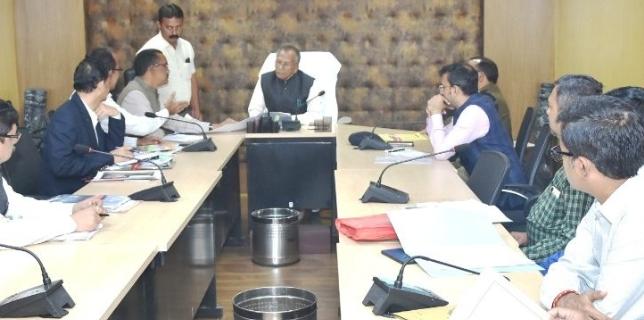 धर्मस्व मंत्री ने ली राजिम माघी पुन्नी मेला की समीक्षा बैठक