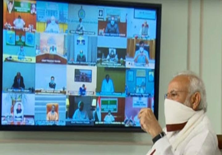 आज प्रधानमंत्री फिर करेंगे मुख्यमंत्रियों के साथ चर्चा