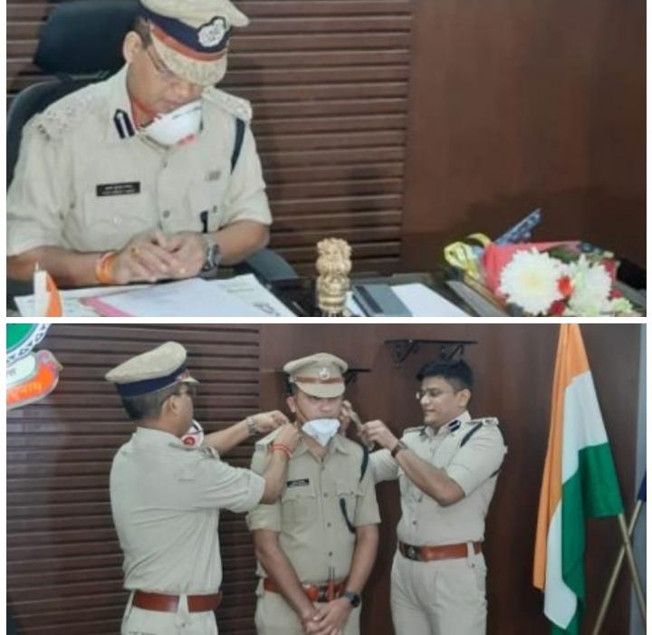 रायपुर के नये एसएसपी ने आज सम्हाला कार्यभार