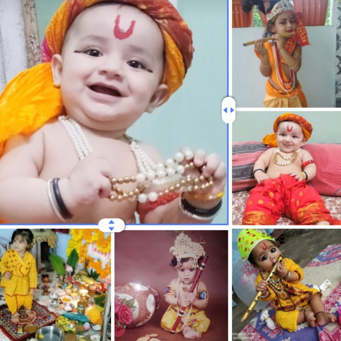 श्रीकृष्णजन्माष्टमी पर घर-घर सजे बालगोपाल