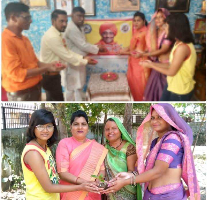 वृक्षारोपण करके स्वामी अग्निवेश को दी गयी श्रद्धांजलि