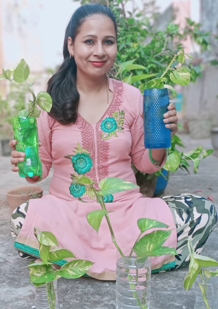 Harsh Prabha Environment worrier and social worker  Green India Pariwar Research Foundation/Matra Mandal Sewa Bharti Harnnadi Ghaziabad