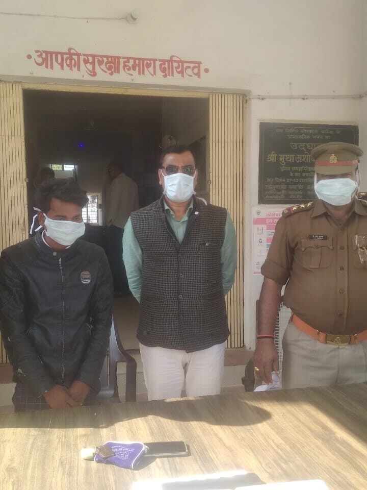 चोरी किए हुए ₹27220 व चांदी के कुछ जेवरात सहित अभियुक्त गिरफ्तार