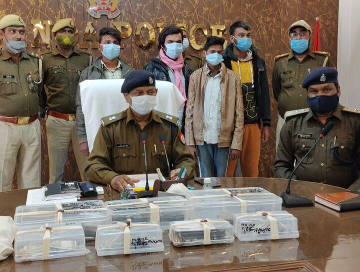 गिरवा थाना अंतर्गत ग्राम देवरार में कैसियर और परिवार के साथ लूट का खुलासा हो गया।