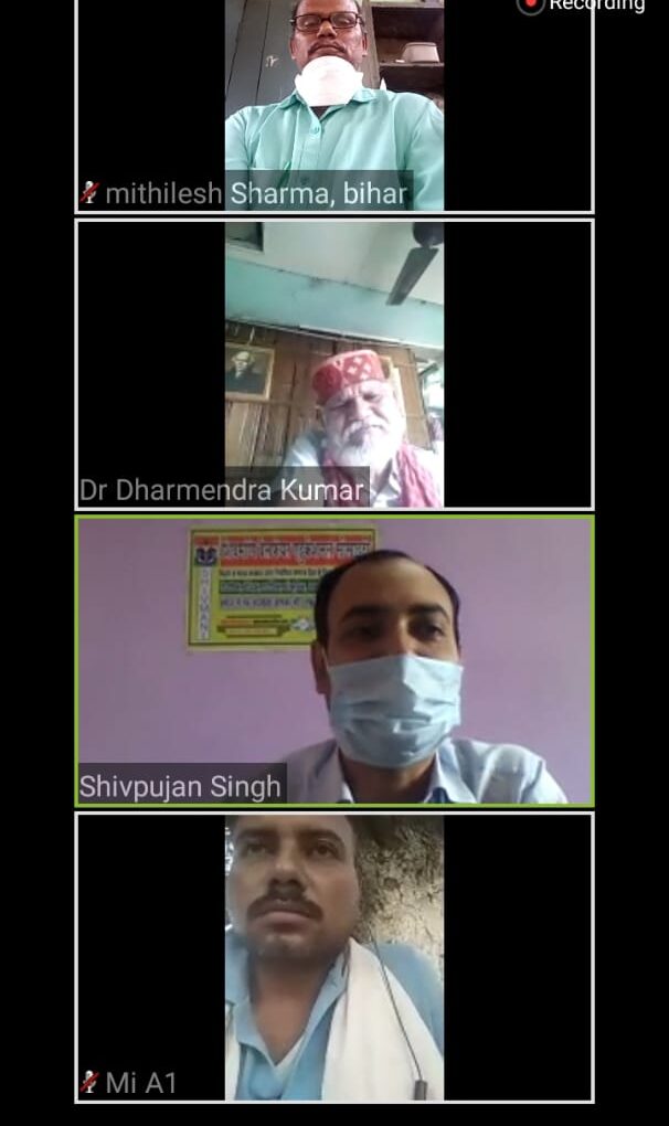 मध्यप्रदेश के करीब 382 हेक्टेयर पर लगे जंगल पर है नजर महज चंद लाभ के लिए पर्यावरण से हो रही छेडछाड -बकस्वाहा जंगल बचाने को लेकर वर्चुअल मीटिंग आयोजित