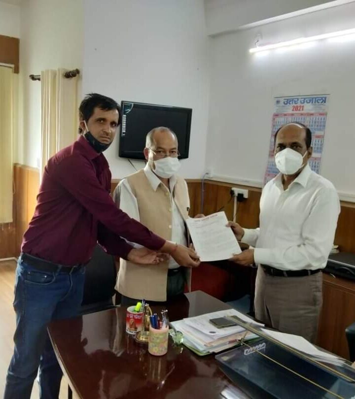 पुलिसकर्मियों के एसीपी मामले को मोर्चा ने उठाया प्रमुख सलाहकार के समक्ष देहरादून- जन संघर्ष मोर्चा