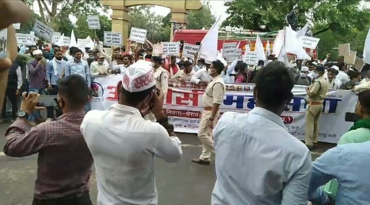 भोपाल में हाल के वर्षों का सबसे बड़ा आंदोलन, जिसकी खबर कल मध्य प्रदेश के अख़बारों में नहीं छपेगी।