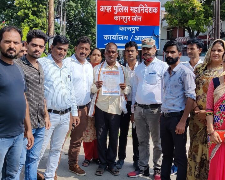 करणी सेना भारत ने एडीजी को ज्ञापन सौंप गिरफ्तारी की, कि मांग