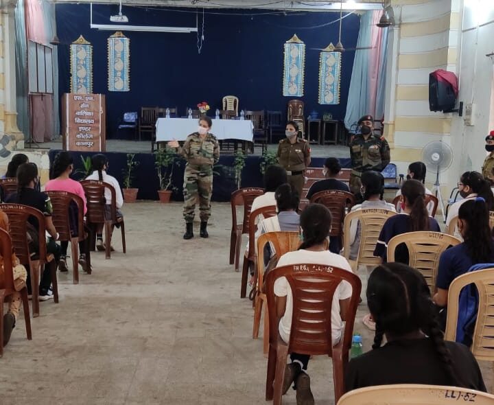 एनसीसी के लिए प़वेश प़किया लिखित परीक्षा एवं शारीरिक मापदंड के आधार पर चयन