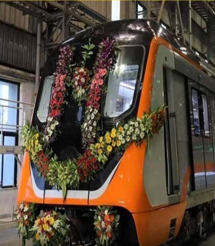 कानपुर में मेट्रो का सफल ट्रायल हुआ CM योगी के करकमलों द्वारा