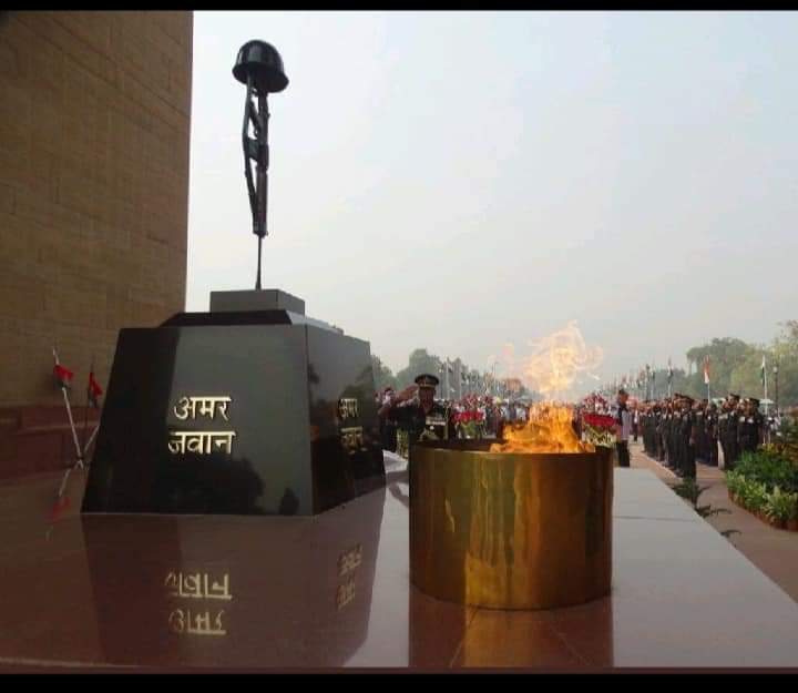 अमर जवान ज्योति अखंड दिलों में प्रज्वलित