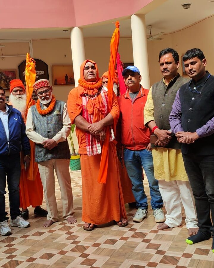 भारत यात्रा पर निकले शंकराचार्य अधोक्षजानंद का बिहार-झारखंड में हुआ भव्य स्वागत