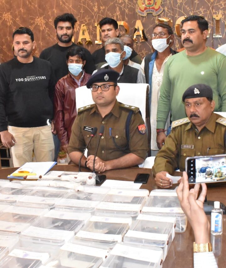 विधानसभा चुनाव-2022 के दृष्टिगत आपरेशन क्लीन के तहत बांदा पुलिस द्वारा अपराधियों पर की गई एक और बड़ी कार्यवाही -बांदा यूपी