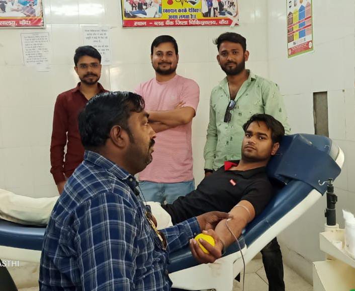 सेवर्स ऑफ लाइफ ब्लड डोनर्स के सदस्यों ने आज फिर रक्त दान कर दो व्यक्तियो की दी नई जिंदगी