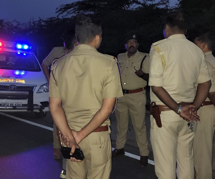 शराब सेल्समैन को लूटने वाला पुलिस मुठभेड़ में बदमाश गिरफ्तार। कानपुर