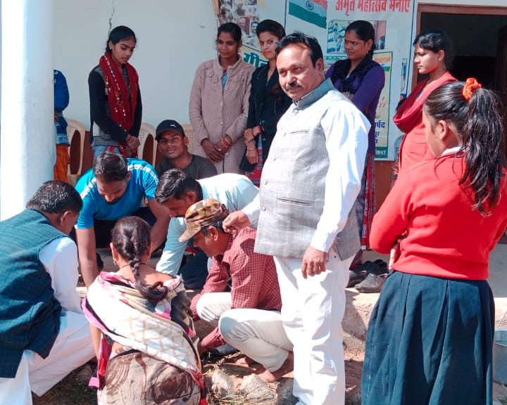 ग्रीन इंडियन आर्मी सोहागपुर जिला नर्मदापुरम के तत्वधान में भारतीय संविधान दिवस का गुरु नानक पब्लिक स्कूल में किया कार्यक्रम का आयोजन