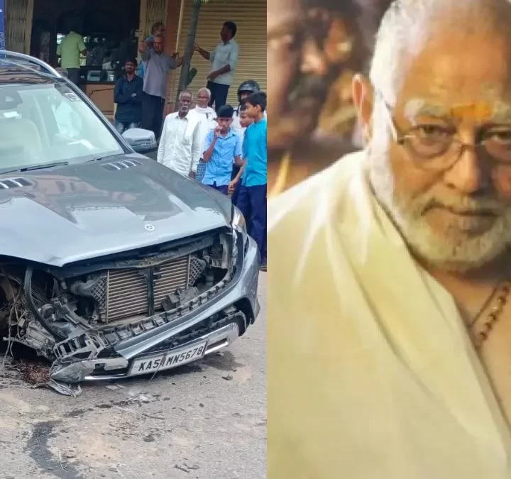पीएम के भाई प्रह्लाद मोदी की मर्सिडीज कर्नाटक के मैसूर में भिड़ी आइए जाने क्या है पूरी खबर