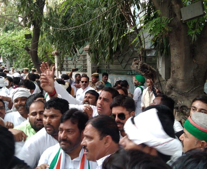 उत्तर प्रदेश में कांग्रेस का जोरदार ‘‘चलो राजभवन मार्च’