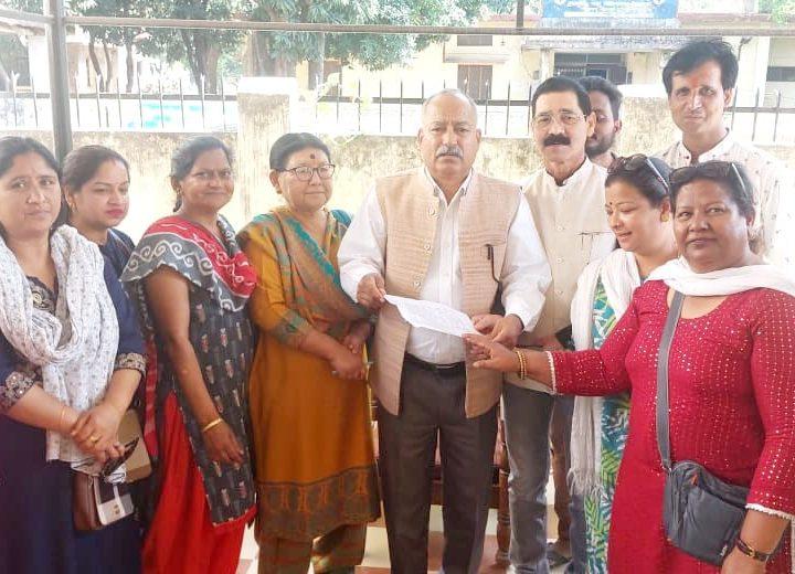 टीएचआर समूह से जुड़ी महिलाओं ने मोर्चा के समक्ष रखी अपनी पीड़ा