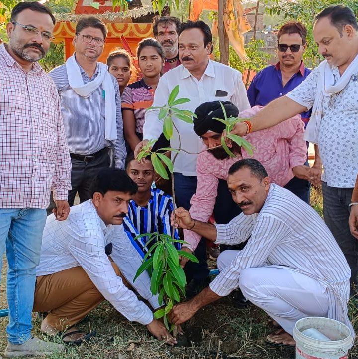 विश्व पर्यावरण दिवस के उपलक्ष में आज ग्रीन इंडियन आर्मी सोहागपुर जिला नर्मदापुरम द्वारा विभिन्न क्षेत्रों में किया गया पौधारोपण।
